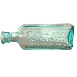 VINTAGE➕DR D Jayne’s Tonic Vermifuge Apothecary Bottle